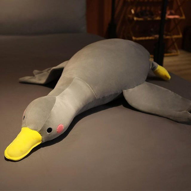 Kidsly Gans Plüschtier, Schlafkissen, 100cm, ab 3 Jahren - Bild 1