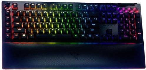 Razer BlackWidow V4 Pro Mechanische Gaming-Tastatur mit Green Switches, Schwarz, QWERTZ DE Layout - Bild 2