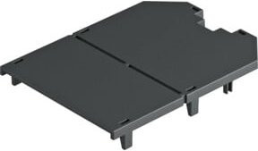 OBO Bettermann Blind Abdeckplatte UT4 und UT34 in Grau - Bild 1