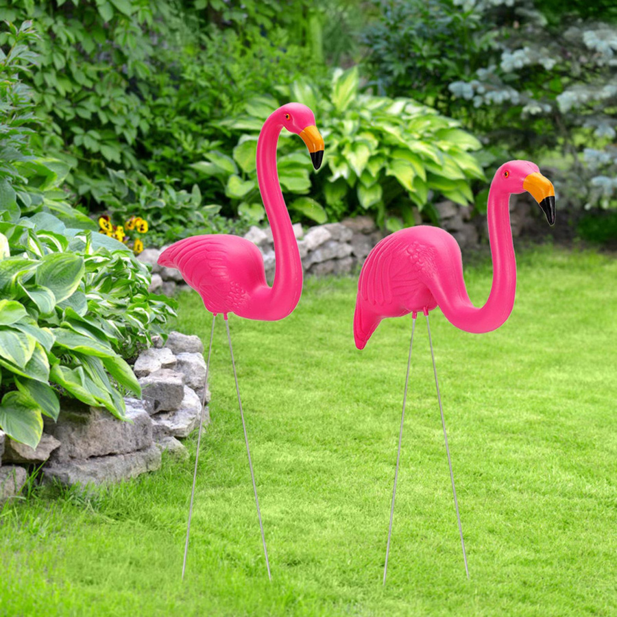 KONNWEI Vogel Figur aus Kunststoff als dekorative Gartenlandschaft für deinen Rasen - Bild 4