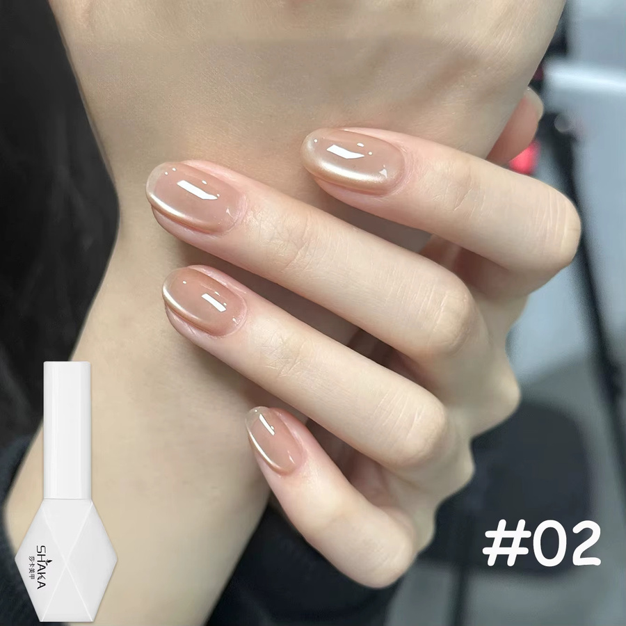 SHAKA Nagellack, Nude, Transparent - Bild 3