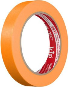 WASHI-TEC Kip STANDARD Goldkrepp orange Masking Tape aus Papier Breite: 18 mm, Länge: 50 m - Bild 1