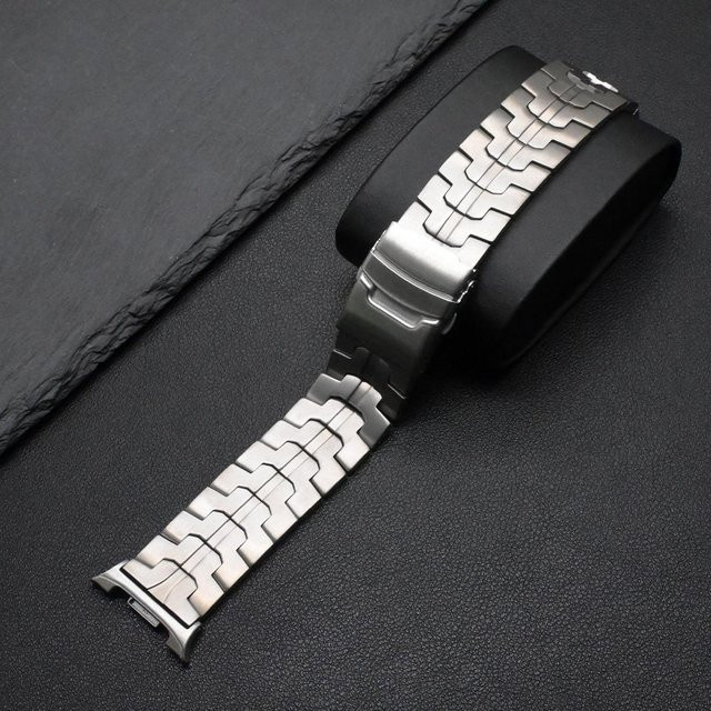 Jaytop Uhrenarmband Titan, Silber, Herren - Bild 1