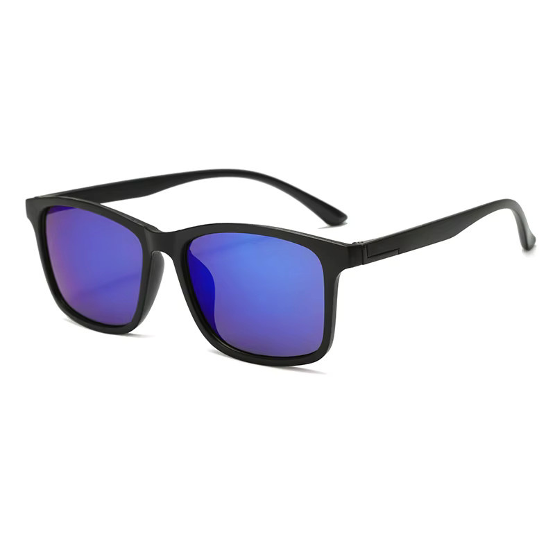 Rexxar Sonnenbrille, quadratisch, Vollrand, Kunststoff, Unisex, multicolor, schwarz - Bild 3