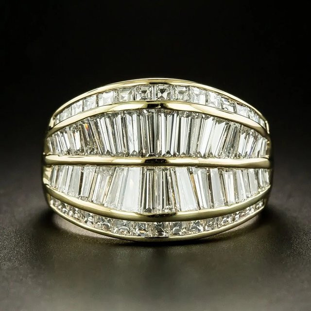 YoYo Ehering Gold, Zirkonia, Damen - Bild 1