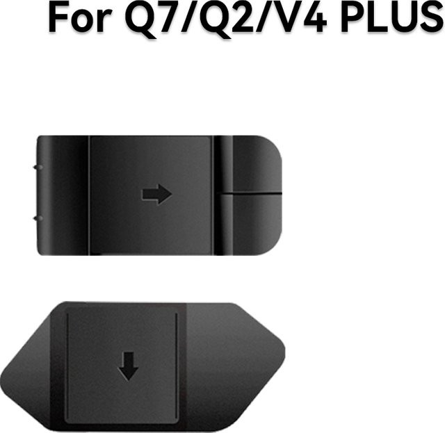 EJEAS Montage Clip mit doppelseitigem Klebeband in Schwarz für Helm Bluetooth Intercom Modelle Q7 V4 PLUS Q2 V7 Q8 MS8 MS20 - Bild 1