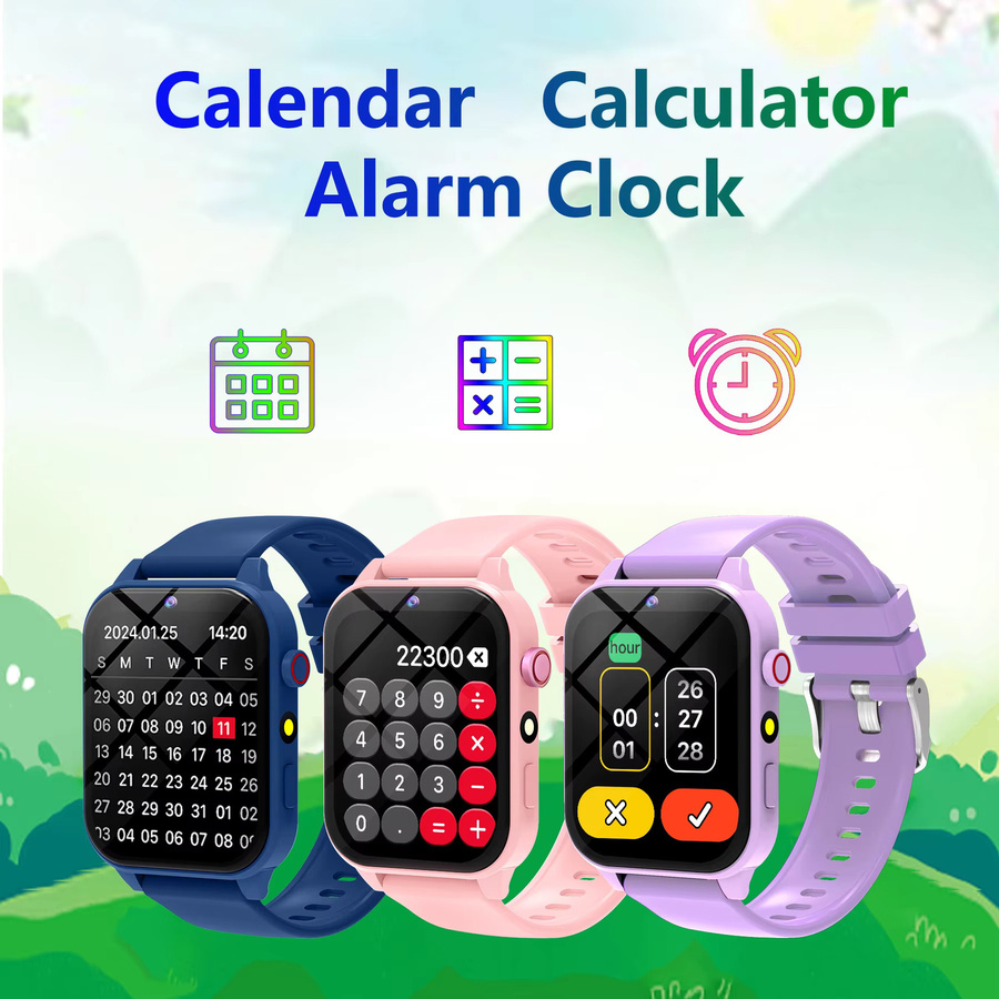 SIMSONLAB Smartwatch, Blau, Kunststoff, Kinder - Bild 5
