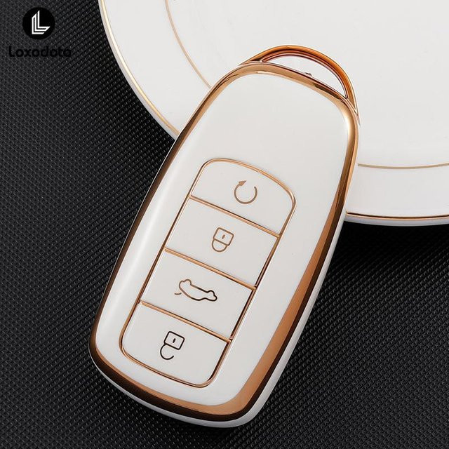 TPU Autoschlüssel Schutzhülle für Chery Tiggo 7 Pro 4 8 Pro Max 5 Tiggo 8 Plus Max Arrizo 5 in Weißgold - Bild 1