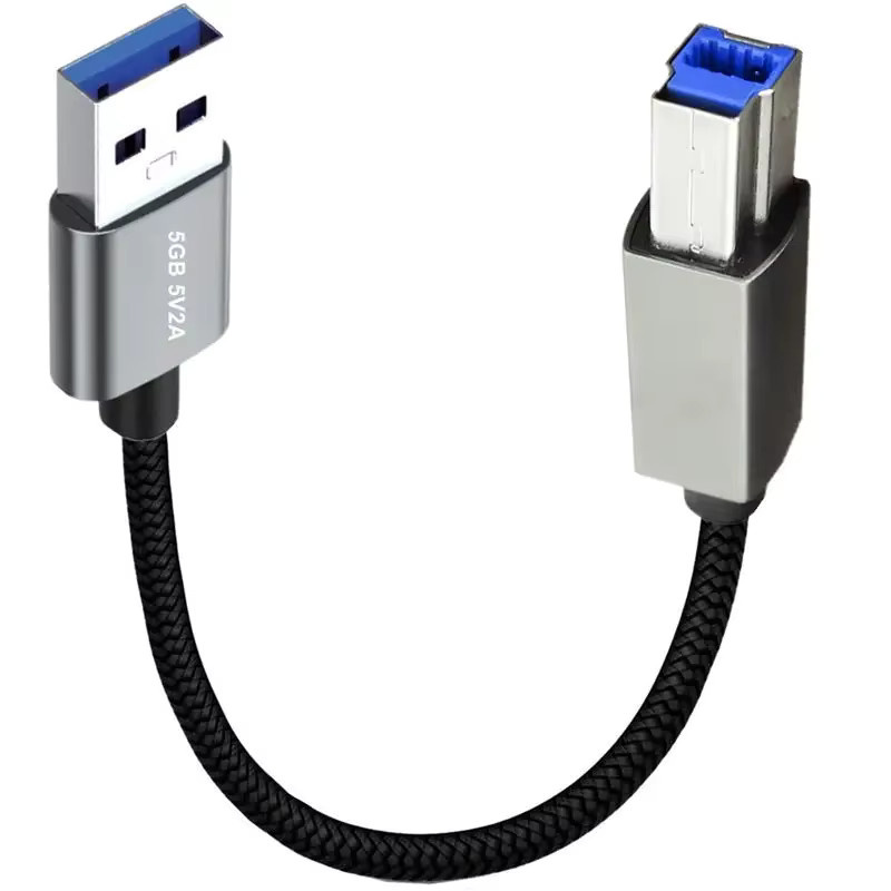 BSN USB 3.0 Druckerdatenkabel mit A-Stecker auf B-Stecker für Drucker und Festplattengehäuse - Bild 2