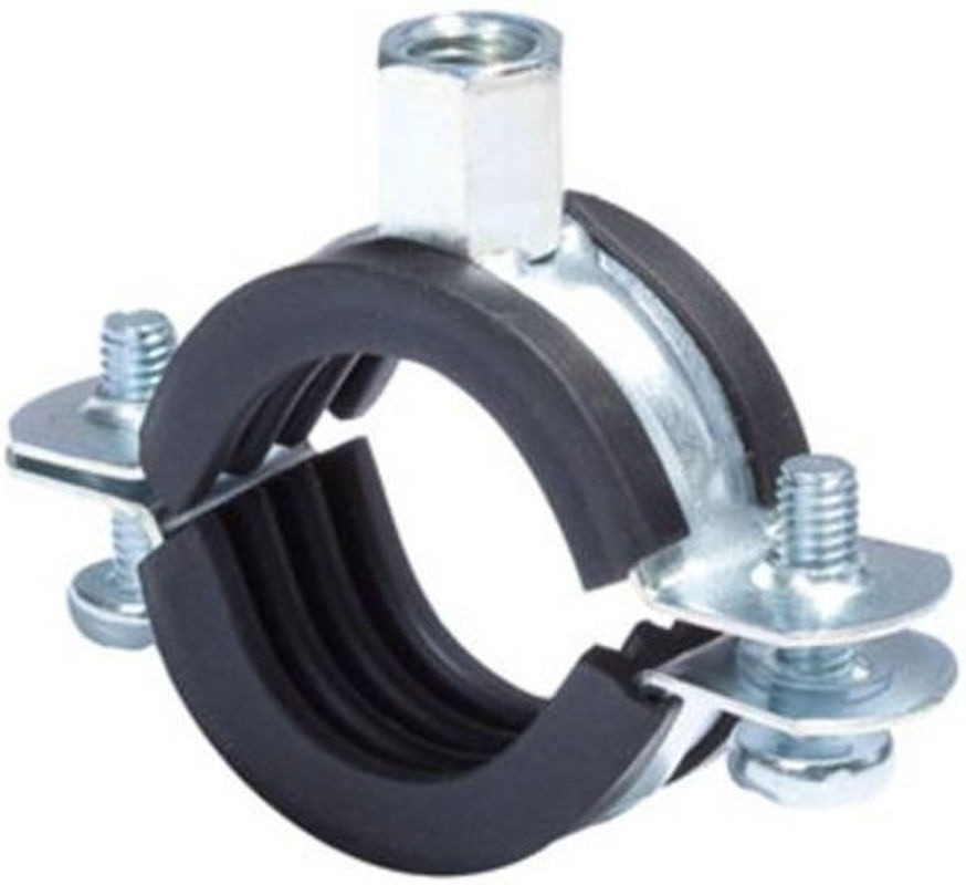 Fischer Rohrschelle FRS 54-58 M8/M10 aus Edelstahl in Silber, 50 Stück - Bild 2