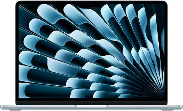 Apple MacBook Air 13.6 Zoll M4 10-Core CPU 8-Core GPU 16 GB 256 GB SSD Himmelblau - Bild 1