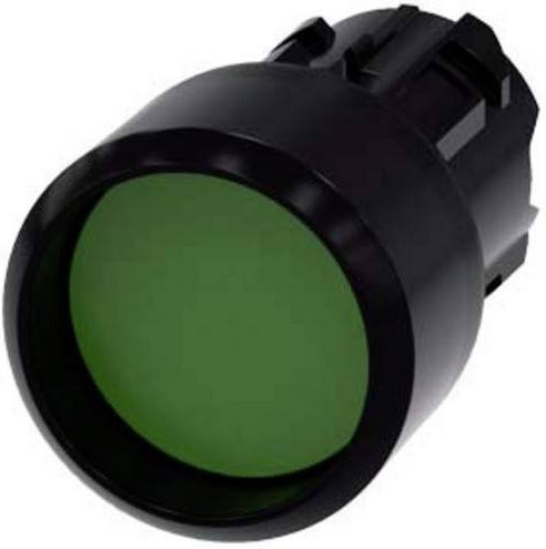 Siemens Drucktaster 3SU1000-0CB40-0AA0 in Grün, IP69K Schutzart - Bild 1