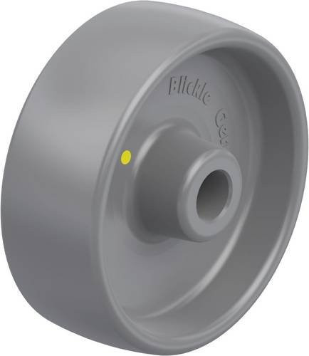 Blickle Rad 631937 PO 100/15G-ELS in Grau mit 100 mm Durchmesser und 280 kg Tragfähigkeit - Bild 1