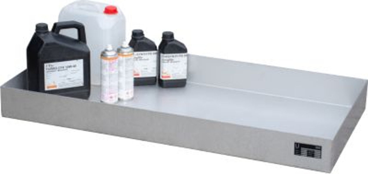 Bauer Südlohn Kleingebindewanne KGW-P 3 aus Edelstahl in Silber, B/T/H: 80 x 120 x 12 cm - Bild 2
