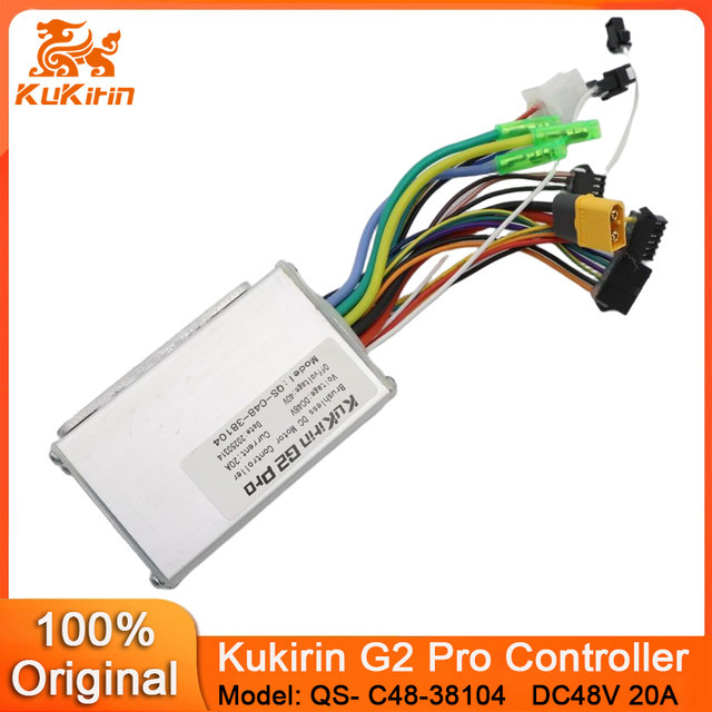 Original Bürstenloser Motorcontroller für Kukirin G2 Pro Elektroroller DC48V 20A Motherboard Zubehör in Silber - Bild 1