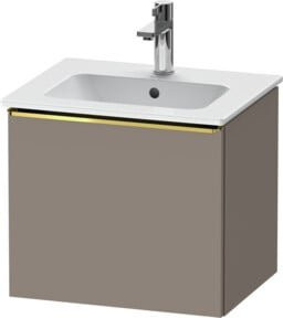 Duravit Waschtischunterschrank D-Neo in Basalt Grau Matt, B/T/H: 51 x 40,2 x 44 cm - Bild 1