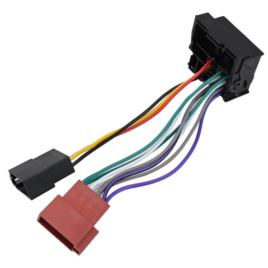 HP Autoradio ISO Buchse Adapter Kabel für RCD200 RCD300 RCD310 RCD510 in Multicolour - Bild 2