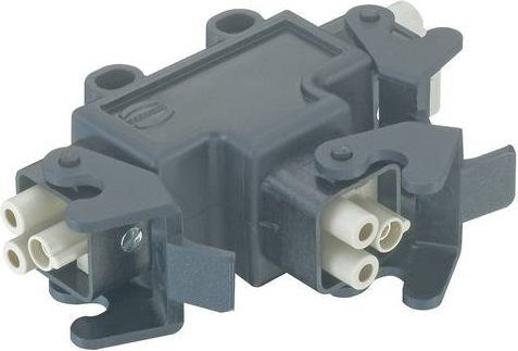 HARTING Energieverteiler in Schwarz und Grau aus Kunststoff 09120084752 - Bild 1