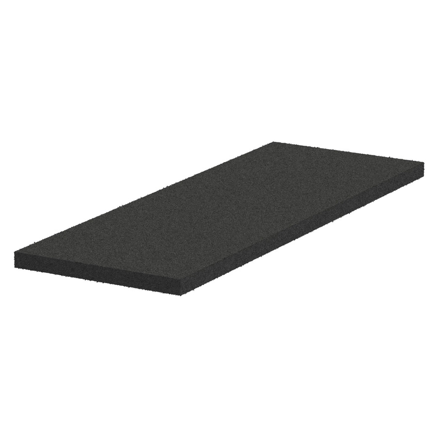 GS Terrassen Gummipad Schwarz B/T/H: 150 x 50 x 5 mm - Bild 2