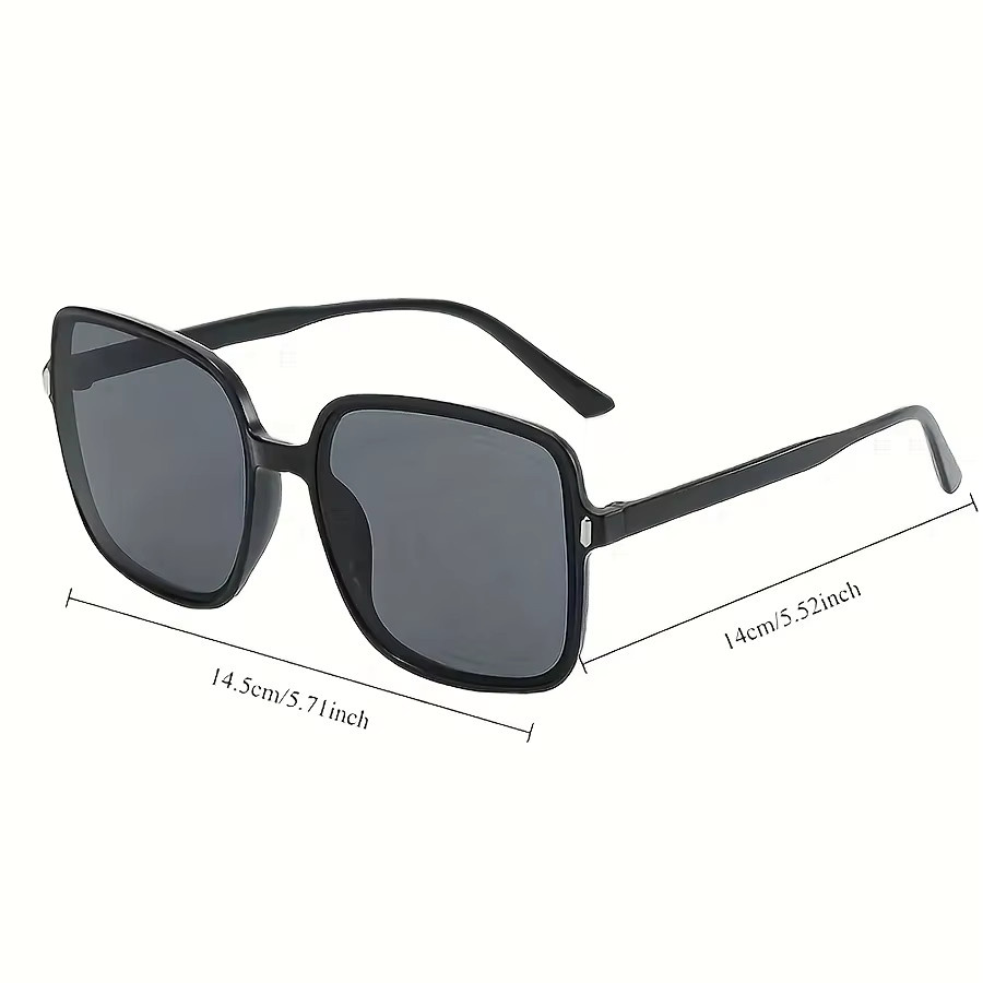 Hindfield Sonnenbrille, quadratisch, Vollrand, Unisex, Kunststoff - Bild 3
