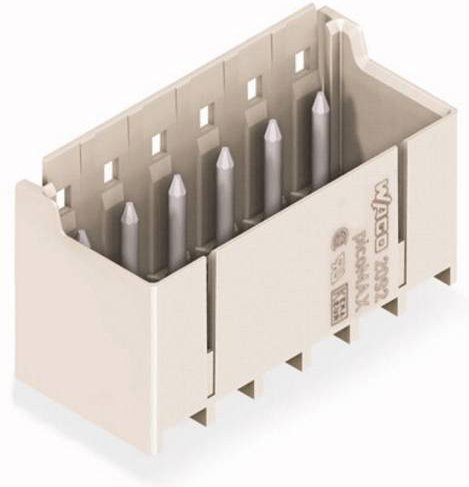 WAGO Stiftgehäuse-Platine 2092-1407 in Beige, 100 Stück - Bild 1