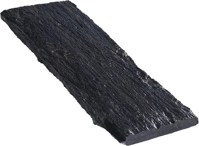 Schiefer-Trittplatte Rost-Schwarz B: 50 cm, T: 100 cm, H: 3-6 cm - Bild 1