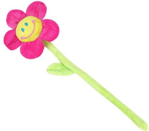 tanggongqian Plüschblume und Blume mit biegbaren Stielen, Stofftier, rosa rot - Bild 1