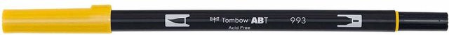 Tombow ABT Dual Brush Pen Chrome Orange 993 - Bild 1