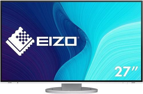 EIZO FlexScan EV2795-WT LED-Monitor, 27 Zoll, QHD 2560 x 1440, IPS-Panel, Weiß, HDMI, DisplayPort, USB-C - Bild 2