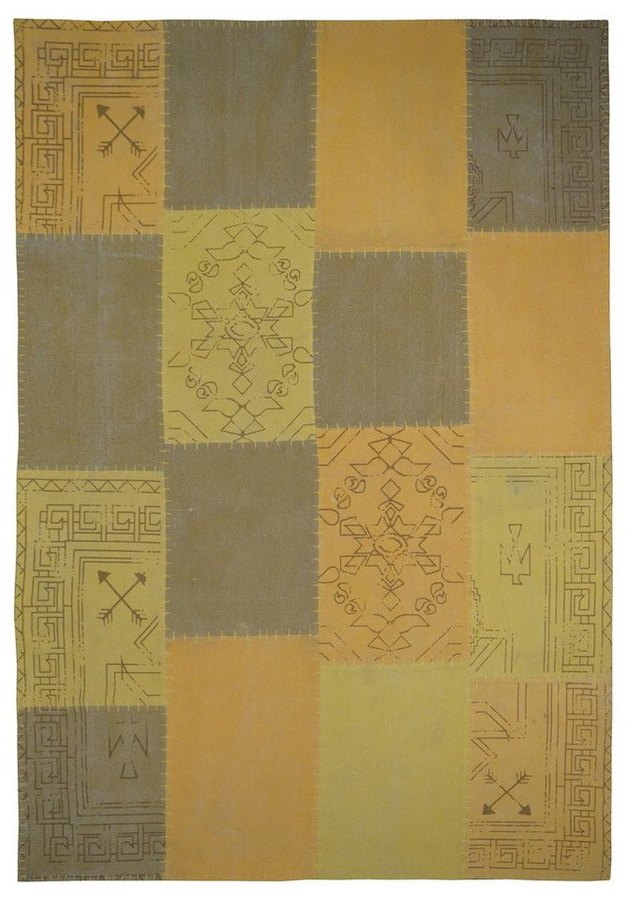 Kayoom Teppich Lyrical 210 Handgefertigter Kurzflorteppich im Antik-Design, Mehrfarbig, B/L: 200 x 290 cm - Bild 1
