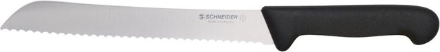 Schneider Brotmesser in Schwarz mit 21 cm Klingenlänge - Bild 1
