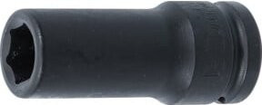 BGS Kraft-Steckschlüssel-Einsatz Sechskant tief aus Chrom-Molybdän-Stahl, Antrieb Innenvierkant 3/4 Zoll, SW 19 mm - Bild 1