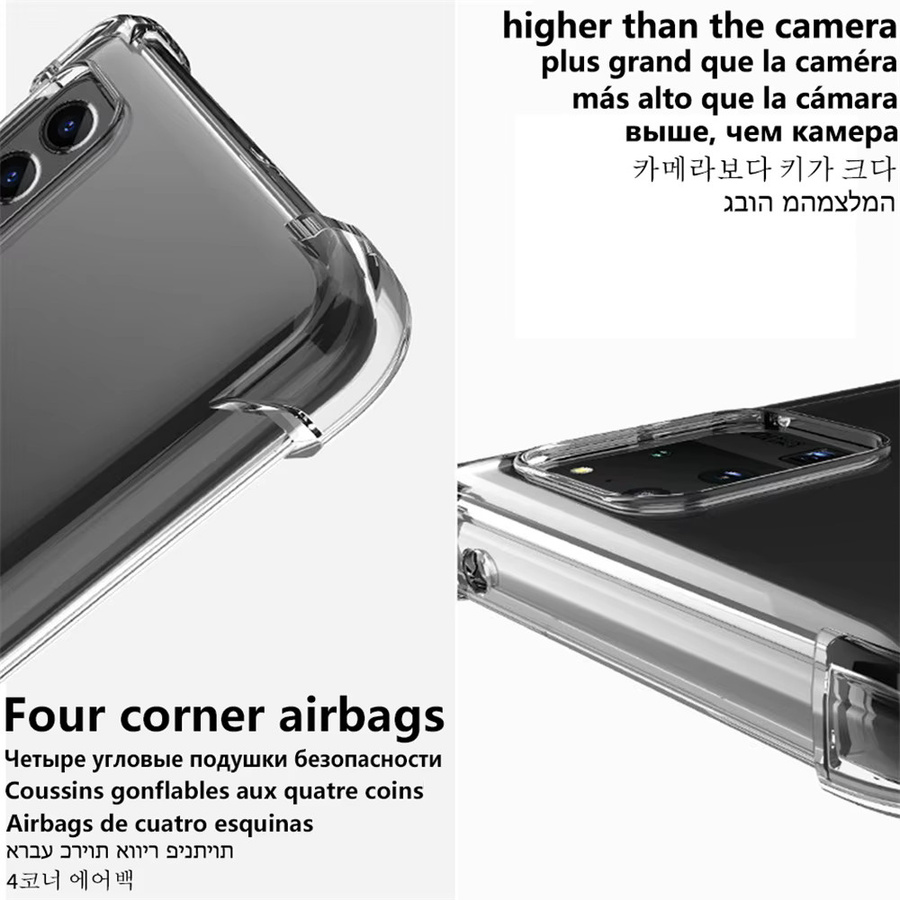 Stoßfeste transparente Silikon Handyhülle für Realme GT Neo, Pro, Plus, X2, X3 und weitere Modelle - Bild 3