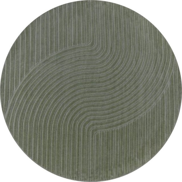 In- & Outdoor-Teppich Cotara in Grün, rund, Durchmesser: 160 cm - Bild 1