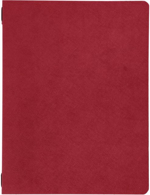 VEGA Speisekarte Abbotsford A5 in Rot, Breite: 24 cm, Höhe: 31,6 cm - Bild 1