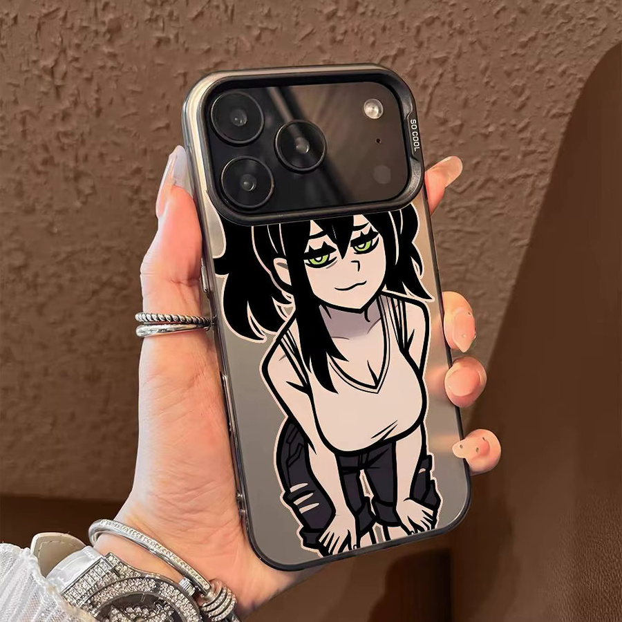 Aurora Funda Handyhülle Sarg von Andy und Leyley für iPhone 17 16 15 14 13 12 11 Pro Max, mehrfarbig, matt, lasermetallisch - Bild 2
