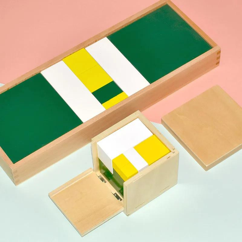 Yiran toy Montessori Mathe Lernbox Binomisches Trinom Lernspielzeug ab 3 Jahren - Bild 1