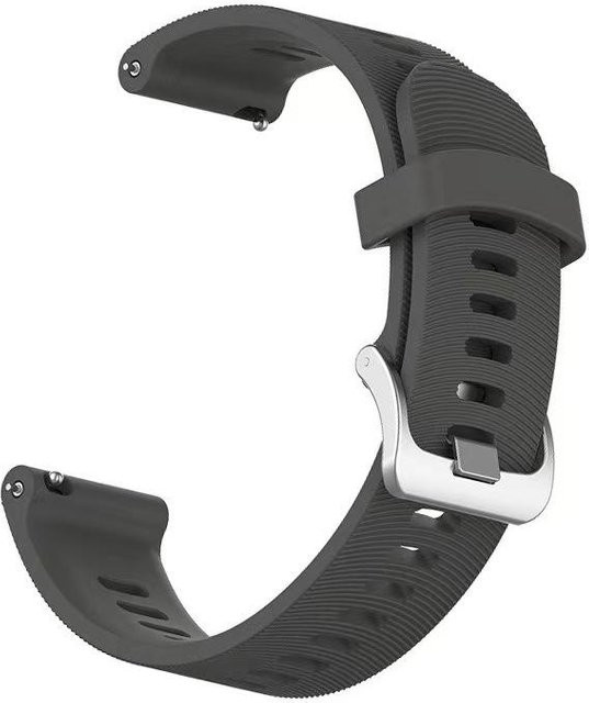 Garmin Uhrenarmband Silikon, 20mm, grau, Unisex - Bild 1