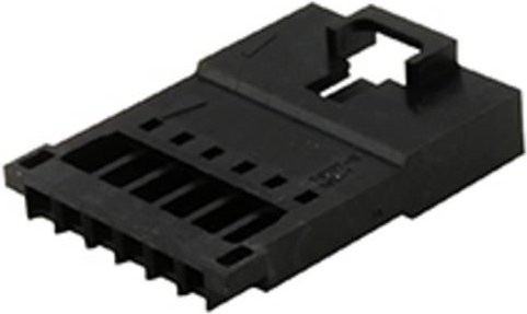 Molex Buchsengehäuse-Kabel Schwarz mit 6 Polen (701075006) - Bild 1