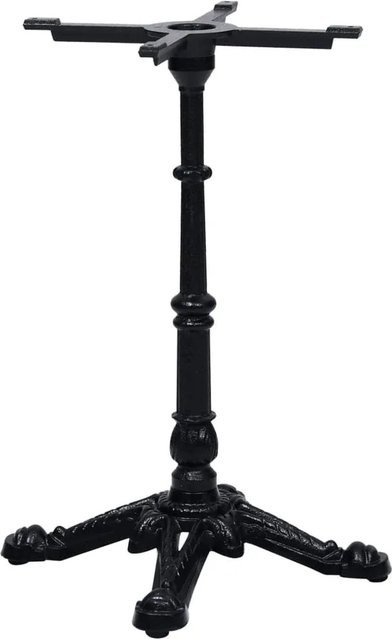 vidaXL Bistrotisch-Gestell aus Gusseisen in Schwarz, B/T/H: 52 x 52 x 72 cm - Bild 1