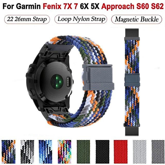 Approach S70 S62 Uhrenarmband, geflochtenes Nylon, Bunt, Unisex - Bild 1
