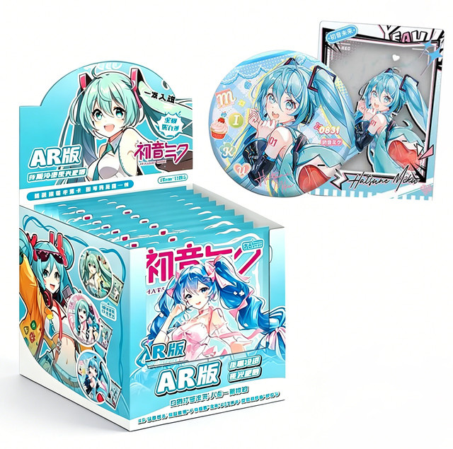 Bandai Hatsune Miku Anstecknadel, Leuchtende Pin Brosche, Blind Box - Bild 1