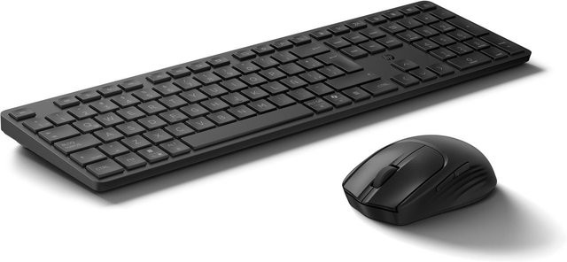 HP Tastatur und Maus Set 490C in Schwarz mit Bluetooth und USB-A Dual-Mode für mehrere Geräte - Bild 1