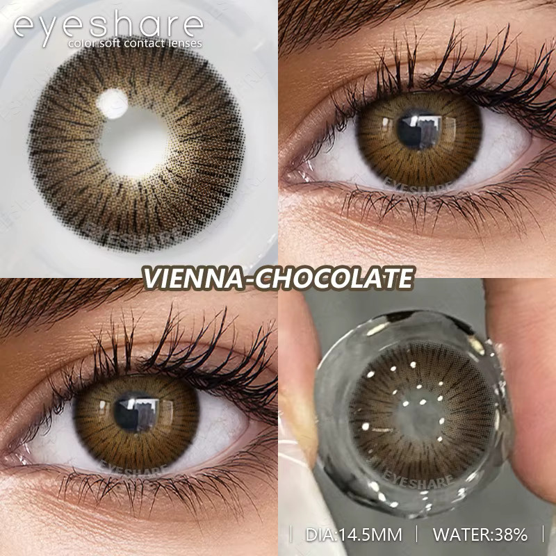 EYESHARE Kontaktlinsen, Graubraun, Unisex - Bild 2