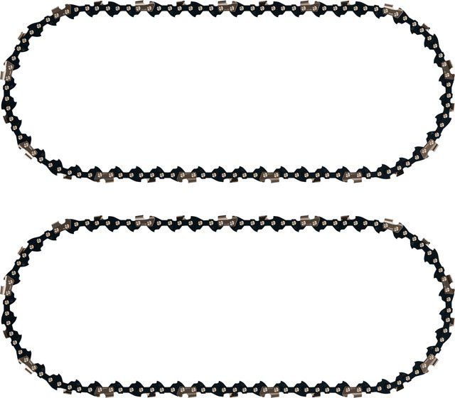Parkside Ersatzketten 2er Set PEK 14 13 A1 in Silber, 14 Zoll, aus Stahl - Bild 1