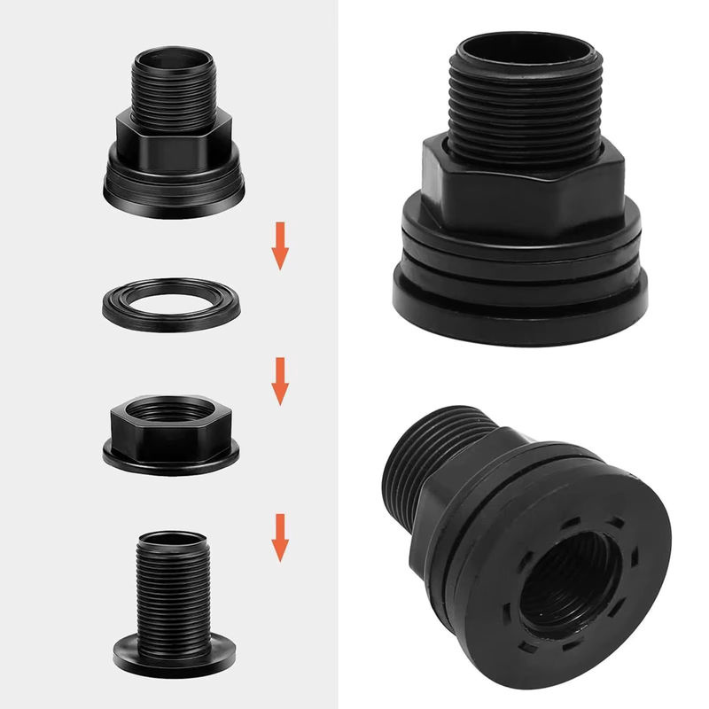 Kesoto PVC-Schott-Kit zur einfachen Installation für Regentonnen, Aquarien und Gartenteiche - Bild 5