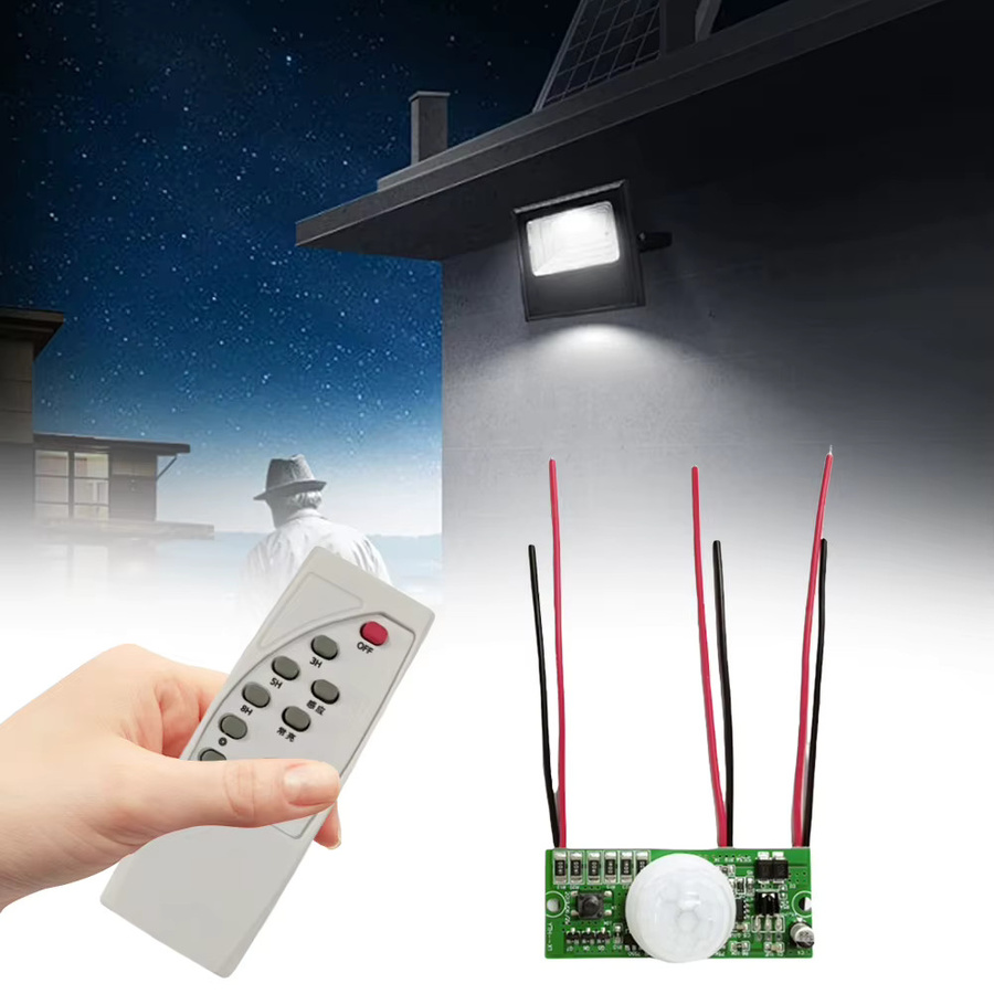 ALLOYSEED Solarlampen-Steuermodul mit Infrarot-Bewegungssensor und Solarlicht-Treiberplatine für 3,2V und 3,7V Solarstraßenleuchten - Bild 3