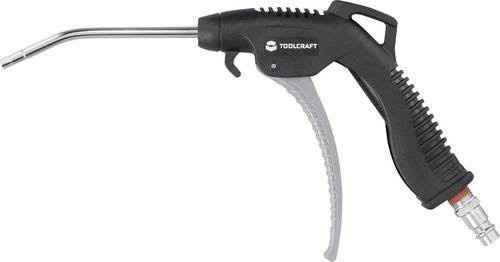 TOOLCRAFT Druckluft-Ausblaspistole in Schwarz mit 1/4 Zoll Anschluss und 15 bar Druckfestigkeit - Bild 1