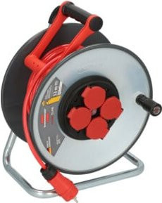Brennenstuhl Professional SteelCore Kabeltrommel SC 3110 in Rot, 33m, IP44, H07BQ-F 3G1,5 - Bild 1