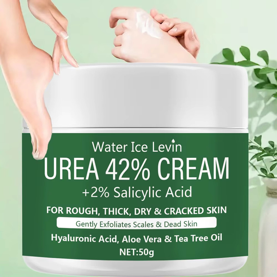 Water Ice Levin Fuß- und Handfeuchtigkeitscreme mit Harnstoff und Salicylsäure, Unisex - Bild 3
